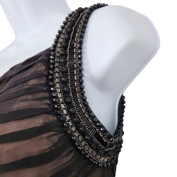 Bebe One Shoulder Silk Bodycon Dress Size XXS - Picture 5 of 7